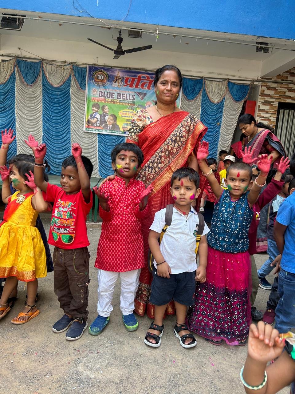 Holi celebrations